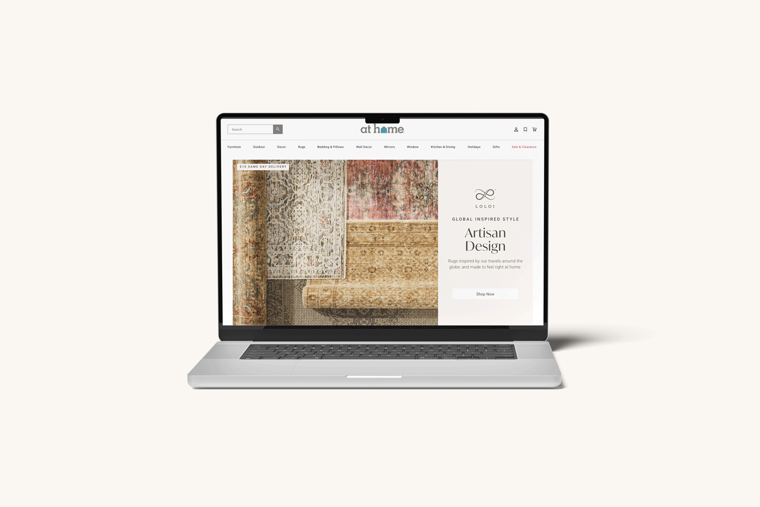 At Home — Website Design, image 2